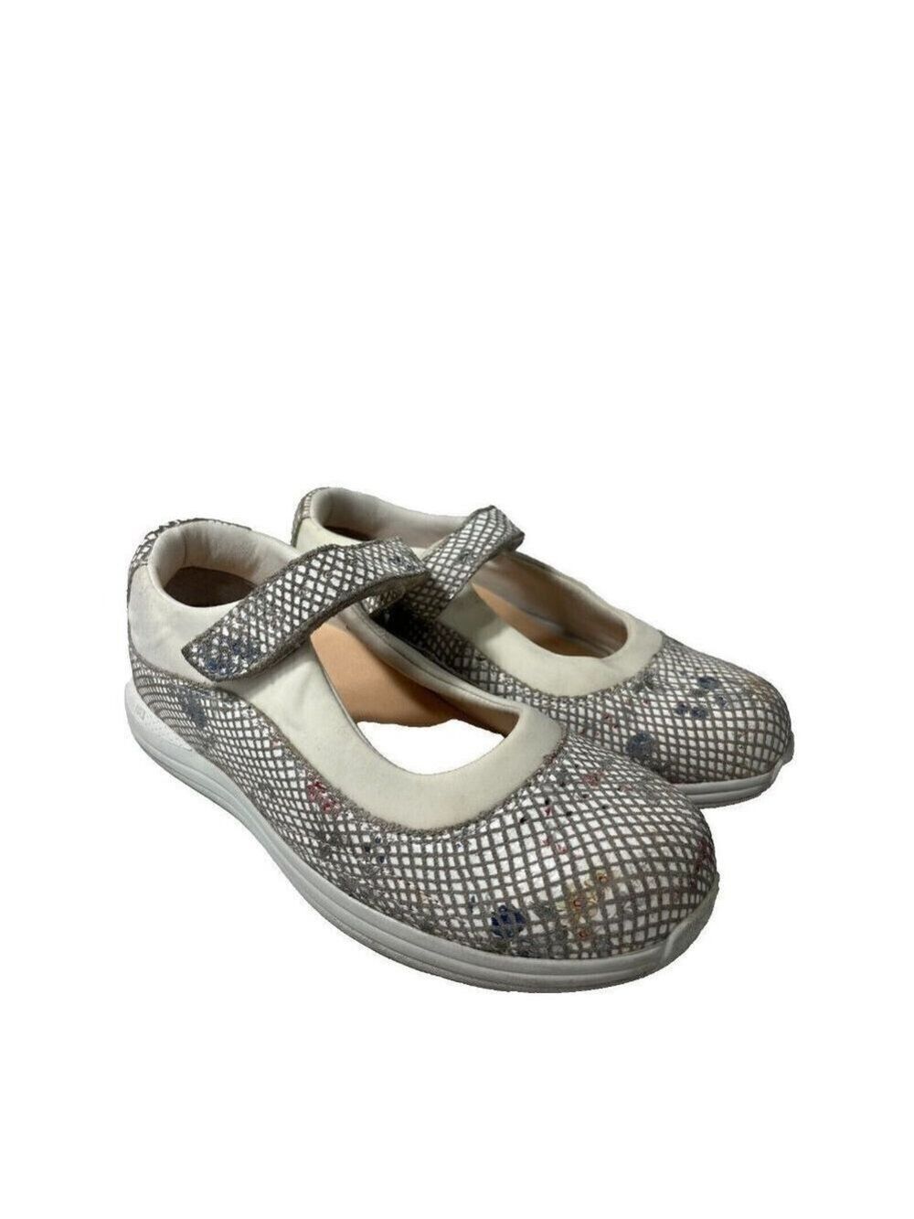 Drew Rose Orthotic Shoes Maryjanes Comfort floral print size 6 W